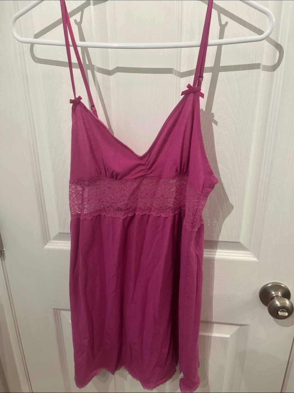 Night gown purple